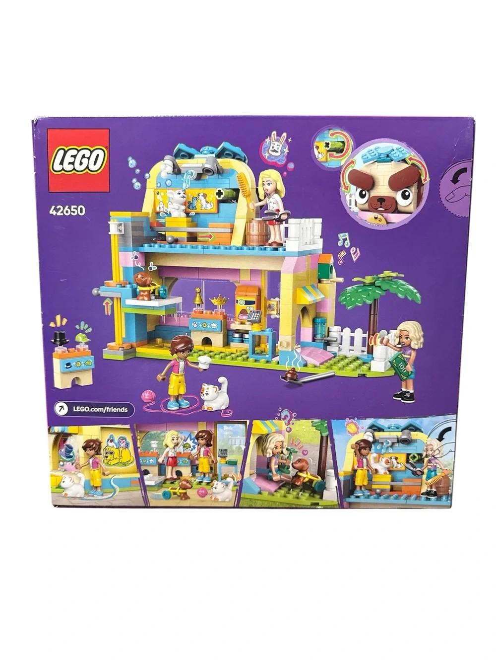LEGO Friends Pet Accessories Shop - Pink, Yellow, Blue - Picture 2 of 2